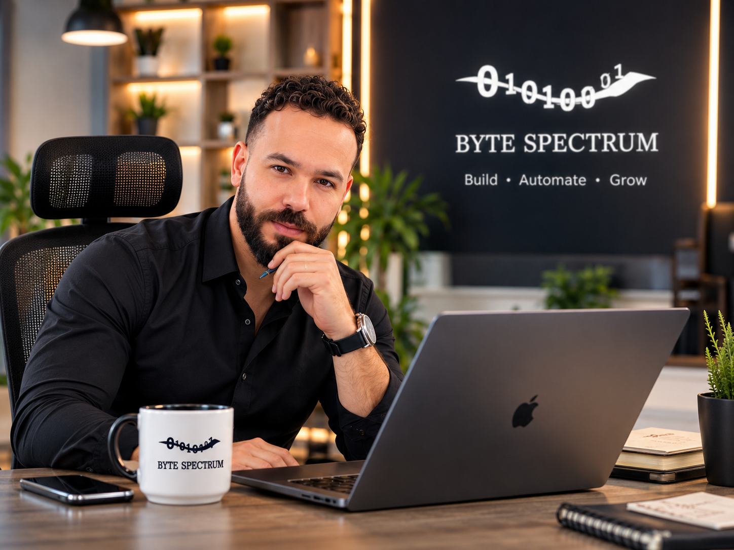 Founder of Byte Spectrum at a workspace
